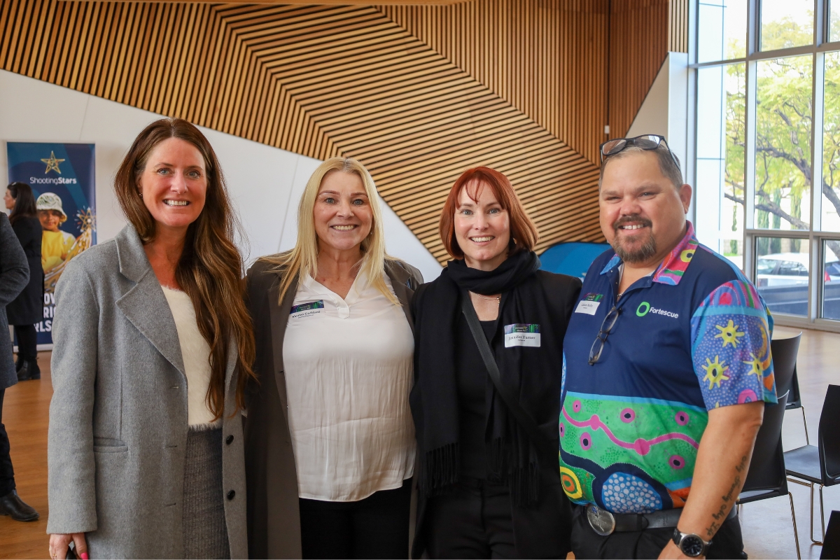 Shooting Stars partners at Alumni Graduation