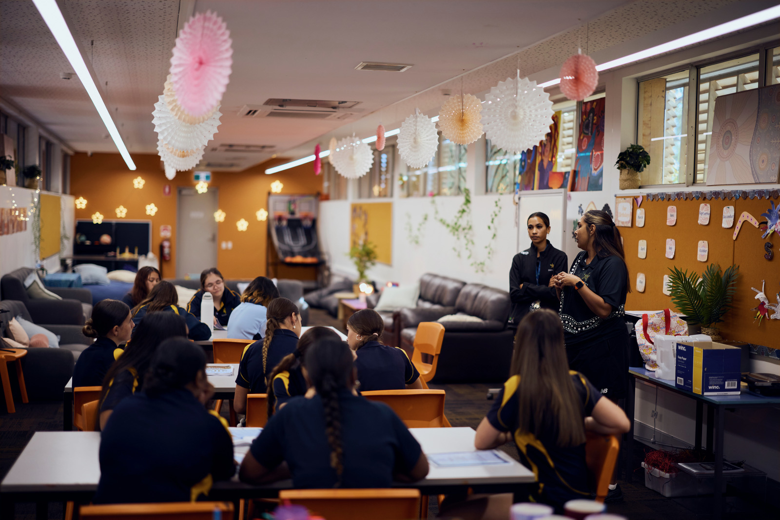 The dedicated Shooting Stars room at Hedland Senior High School