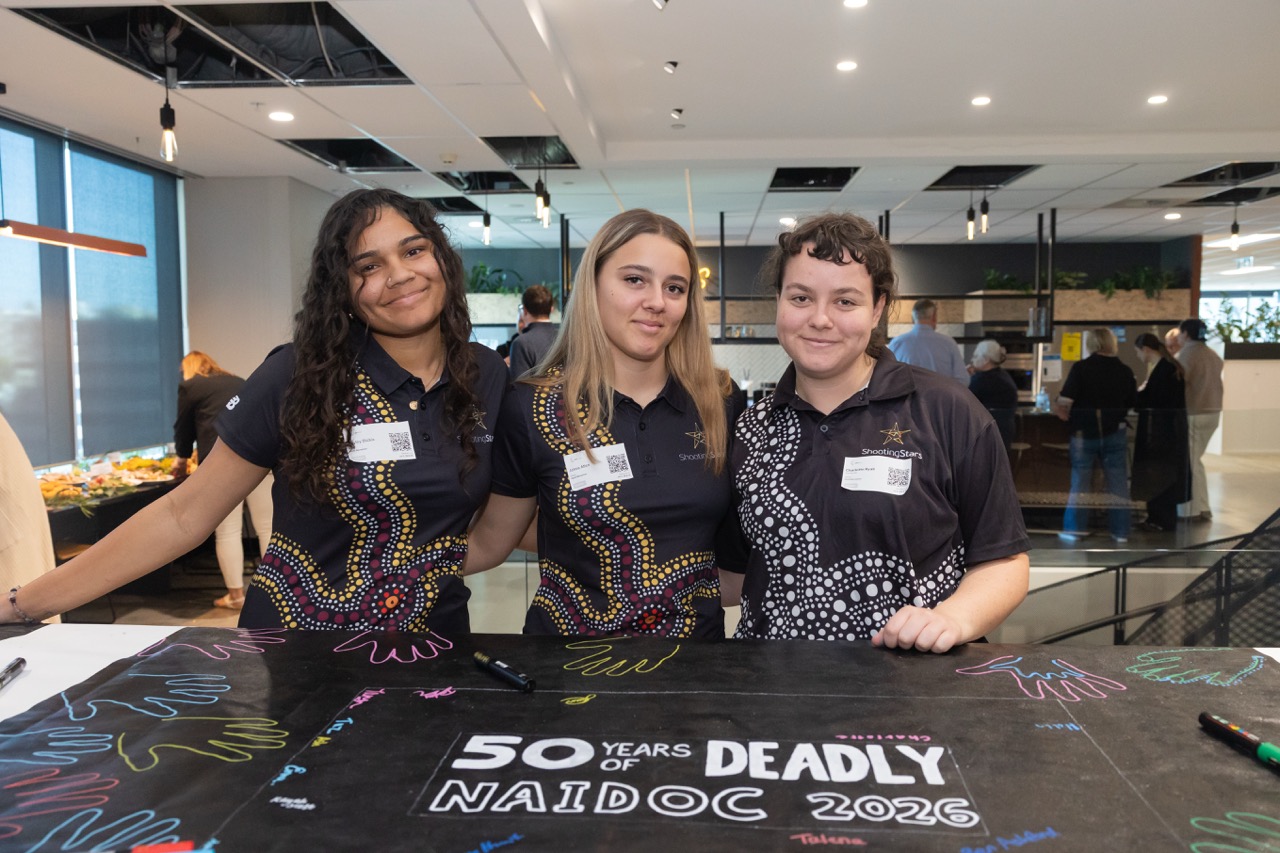 Shooting Stars joining CBH Group Perth office's NAIDOC Week celebrations 